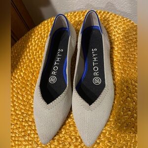 Rothy’s Point Dove Gray size 5.5
